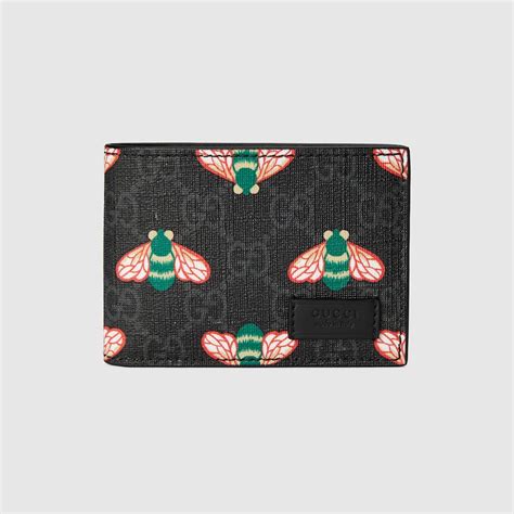 Gucci Bestiary mini wallet with bees 